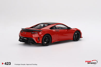 Topspeed 1:18 Honda NSX Type S 2022 Curva Red RHD