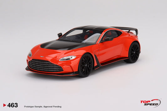 Topspeed 1:18 Aston Martin V12 Vantage  Scorpus Red