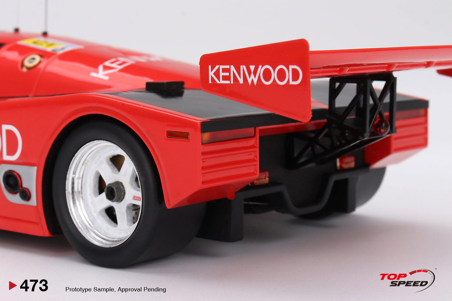 Topspeed 1:18 Porsche 962 CK6 #10 Porsche Kremer Racing  1990 Le Mans 24 Hrs.