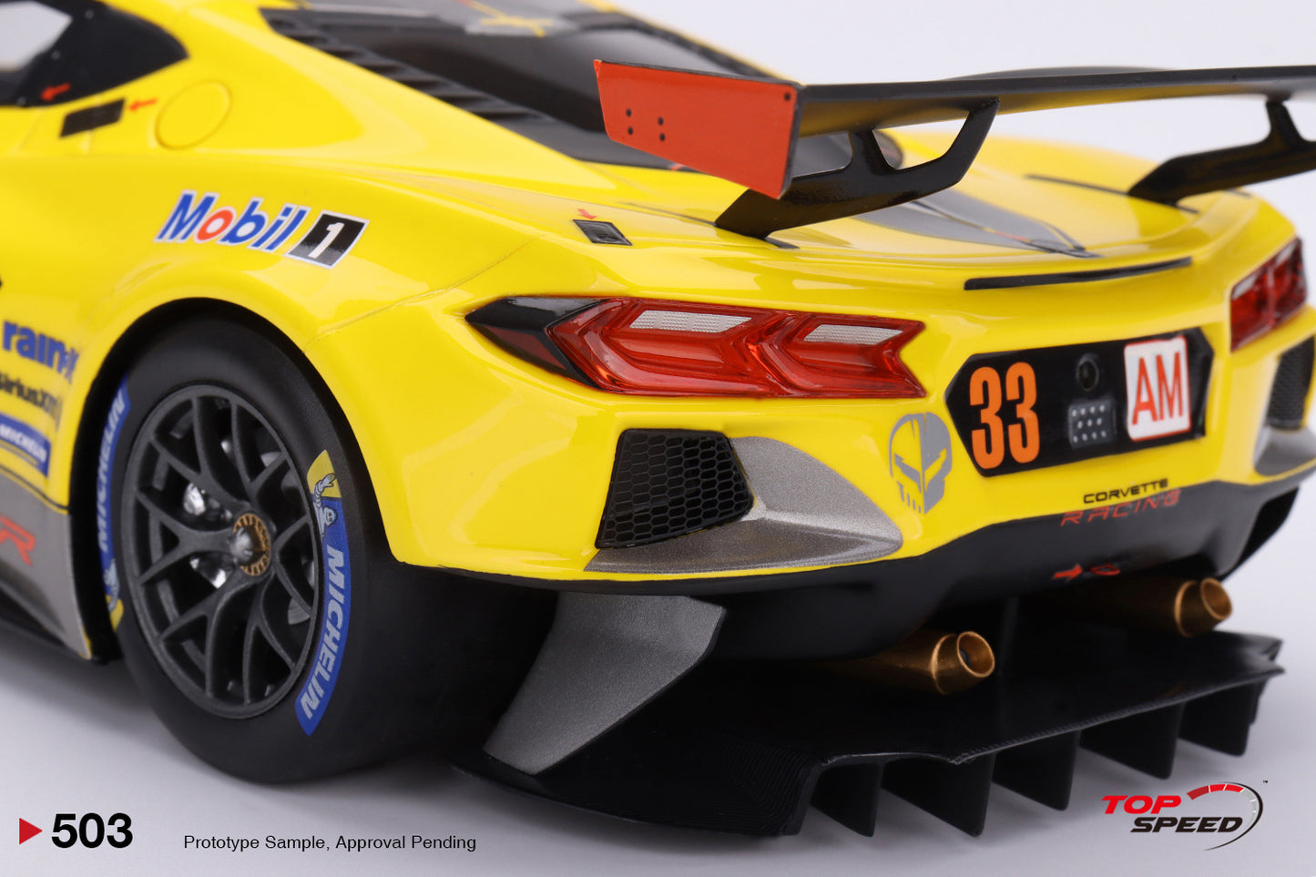 Topspeed  1:18 Chevrolet Corvette C8.R #33 Corvette Racing  2023 WEC 1000 Miles of Sebring  LMGTE AM Winner