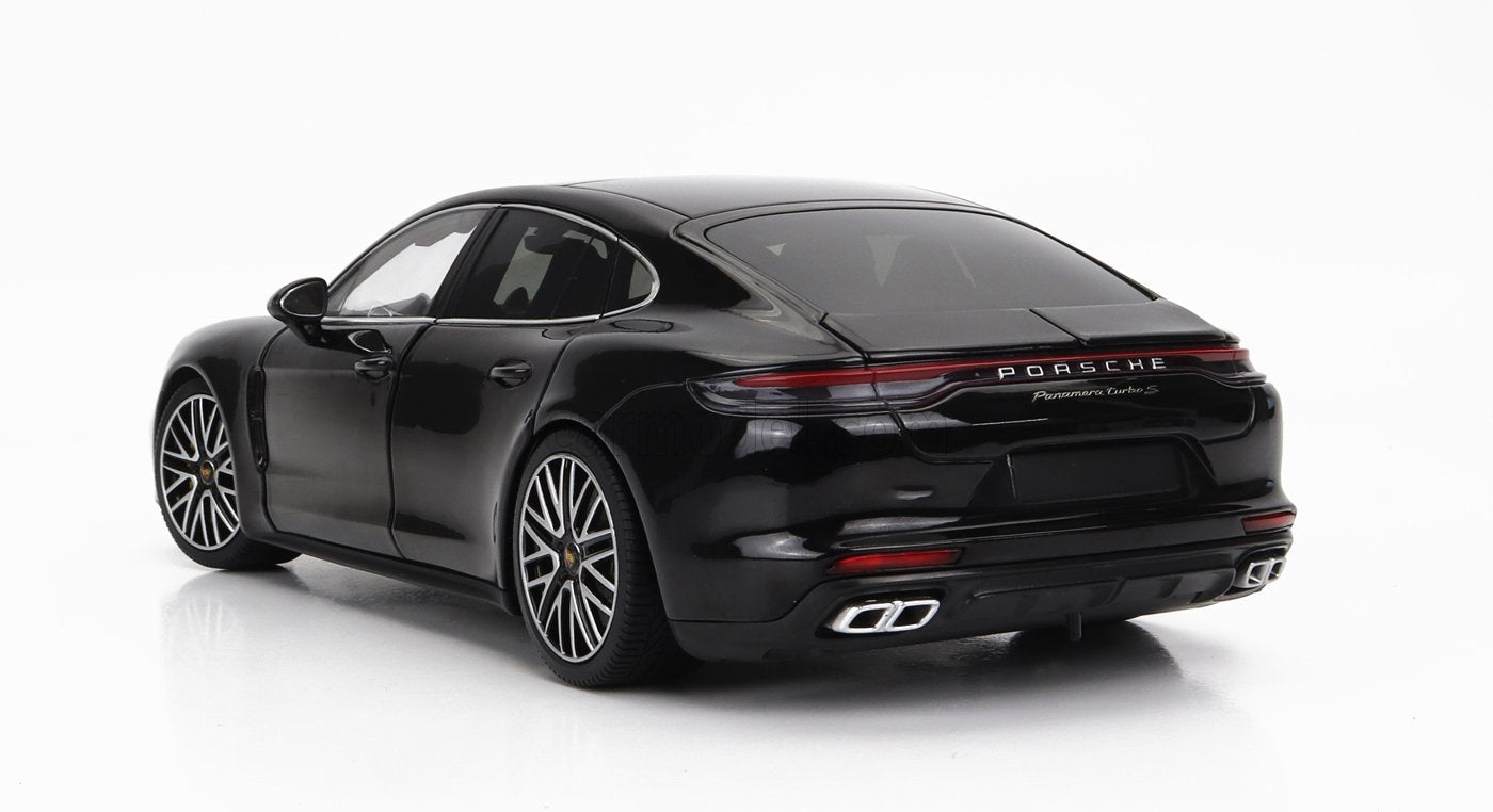 Minichamps 2020 Porsche Panamera Turbo S Black 1:18