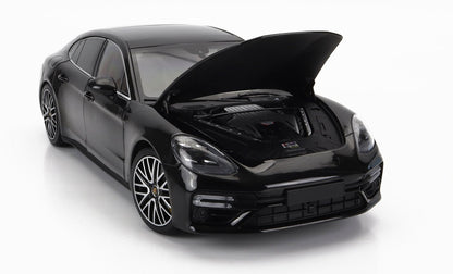 Minichamps 2020 Porsche Panamera Turbo S Black 1:18