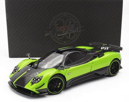 Almost-Real 2009 Pagani Zonda  Cinque Verde Firenze Green and Black 1:18