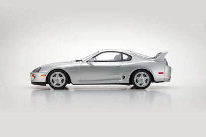 Kyosho 1993 Toyota Supra MK4 (A80) Silver 1:12