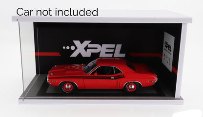 Xpel Garage Workshop Diorama - LED Display Case Acrylic 1:18