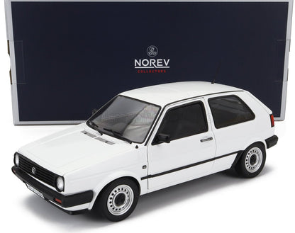 Norev 1988 VW Golf MK II CL White 1:18 LIMITED