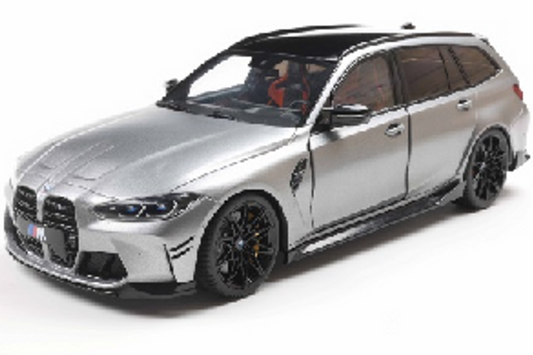 Solido 2024 BMW M3 M-Performance G81 Touring Wagon Grey Metallic 1:18