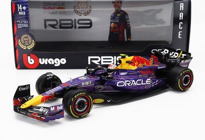 Bburago Ferrari F1 RB19 Team Oracle Red Bull Racing No 11 3rd Las Vegas GP 2023 (Perez) Purple 1:18