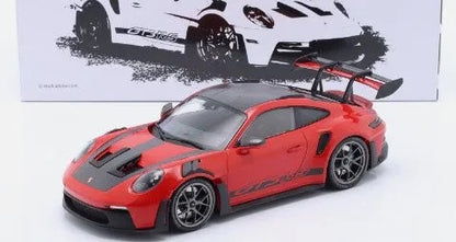 Minichamps 2023 Porsche 911 992 GT3 RS Guards Red Weissach Package w/ Anthracite Wheels 1:18 SEALED, LIMITED EDITION