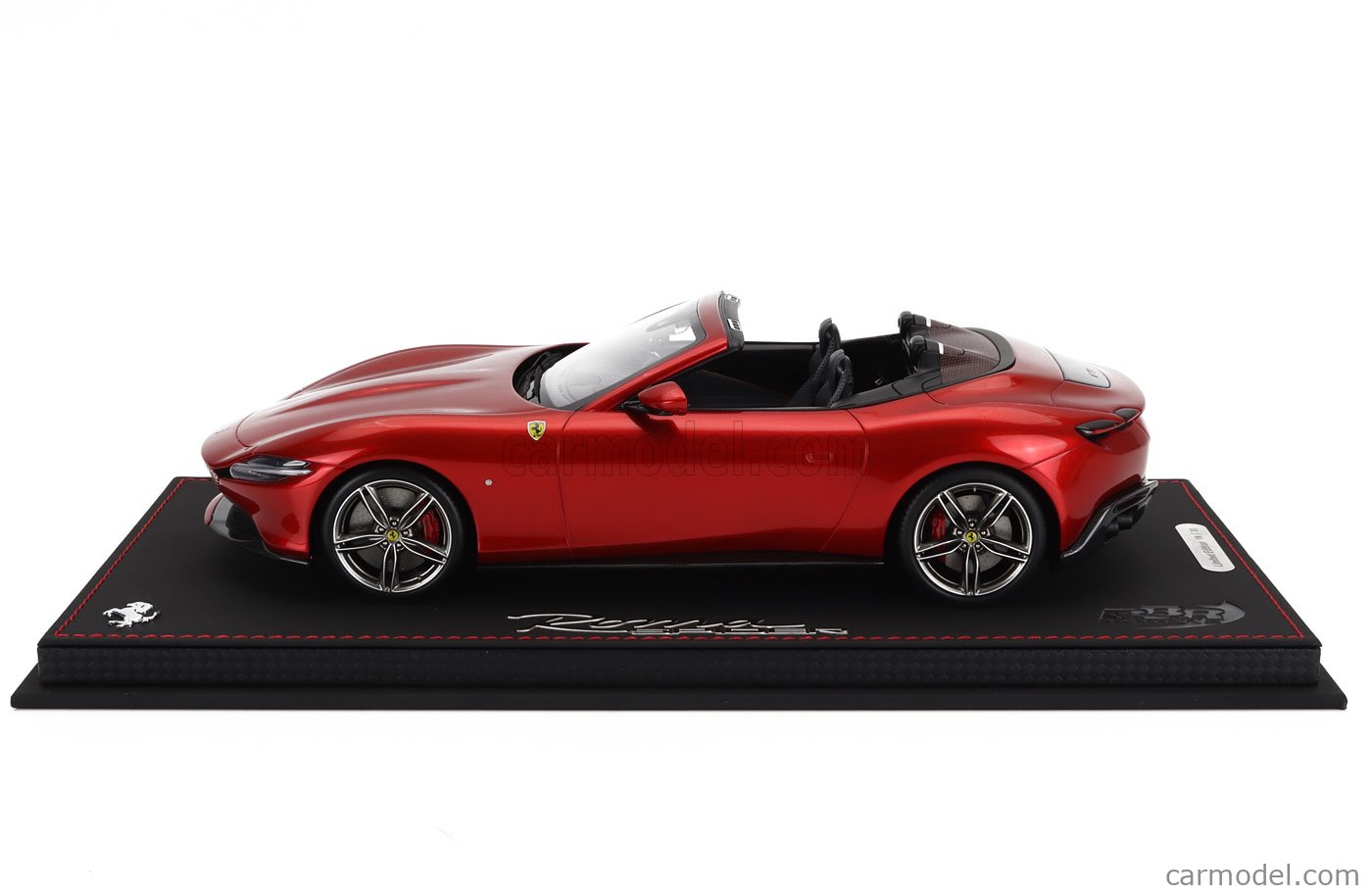 BBR 2023 Ferrari Roma Spider Tetto Aperto Rosso Magma 1:18