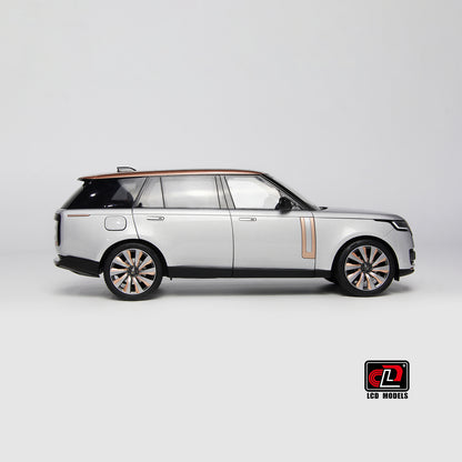 LCD 2022 Range Rover SV Silver w/ Bronze Accents 1:18