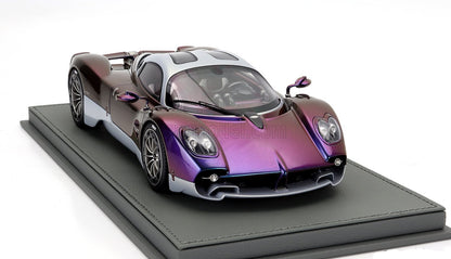 BBR 2022 Pagani Utopia Chameleon Purple Blue Metallic WITH DISPLAY 1:18