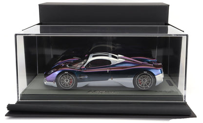 BBR 2022 Pagani Utopia Chameleon Purple Blue Metallic WITH DISPLAY 1:18