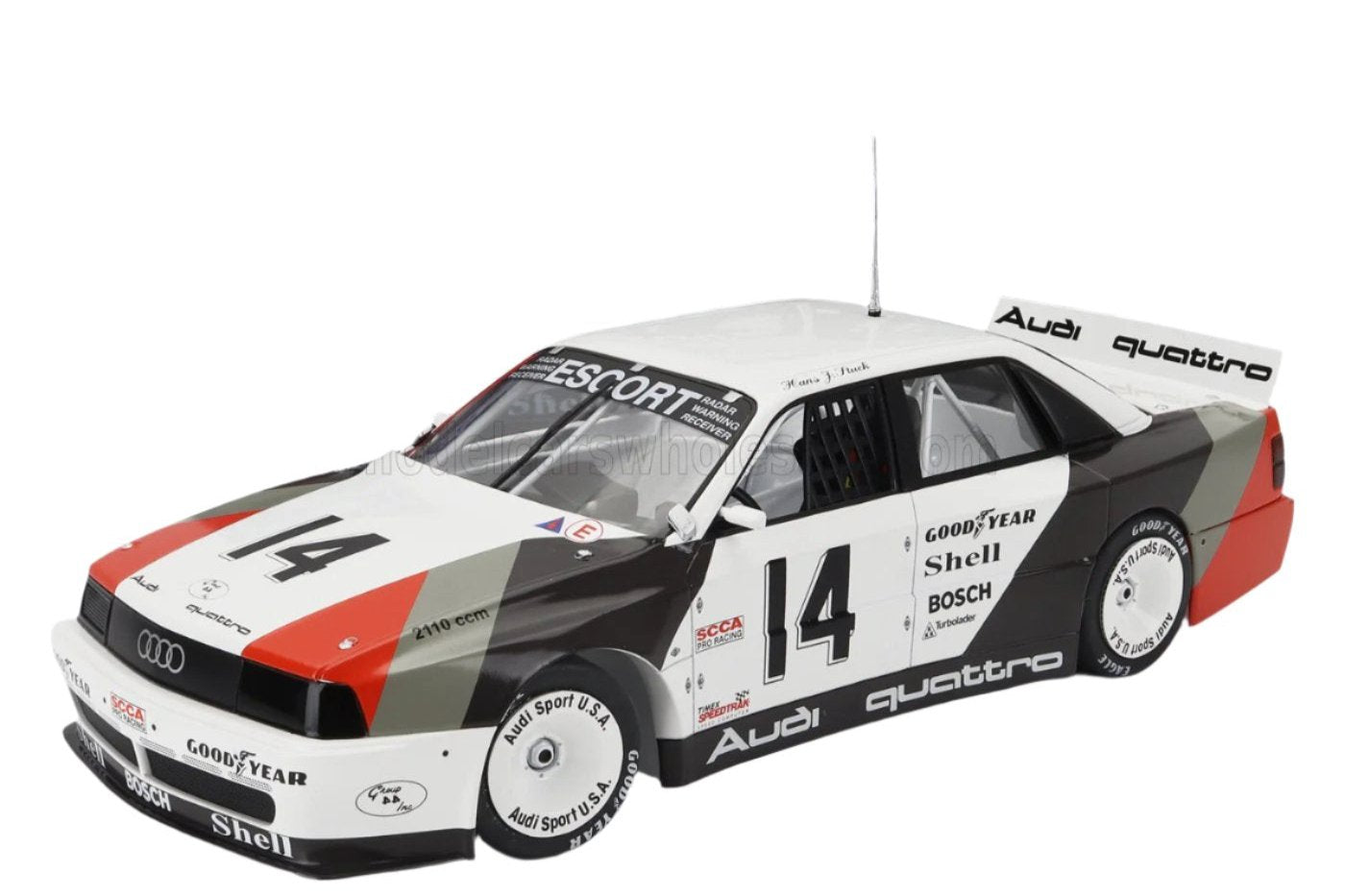 Werk83 Audi 200 Quattro Team Audisport No 14 Cleverland Trans-Am 1988 1:18