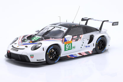 Ixo 2018 Porsche 911 991.2 GT3 RSR-19 No 91 Goodbye Team Porsche GT WEC 8hr 2022 1:18