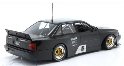 Werk83 Audi 200 Quattro Team Audisport No 0 Test Car Trans-Am 1987 Black 1:18