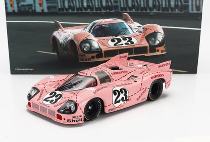 Werk83 1971 Porsche 917/20 4.9L Team Martini International Racing Pink Pig No 23 24hr LeMans 1971 1:18