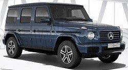 Norev 2022 Mercedes-Benz G500 G-Class Professional Line (W465) Sodalith Blue Black 1:18