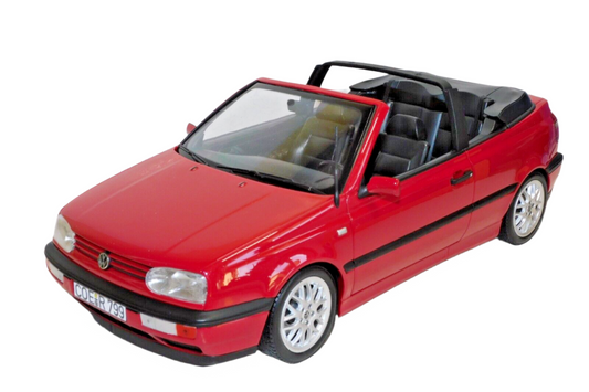 Norev VW Golf Cabriolet MK3 1995 Dark Red Metallic 1:18