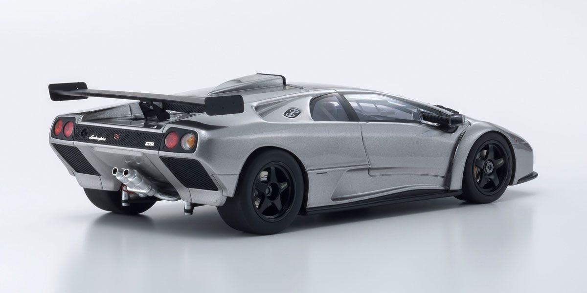 Kyosho 1999 Lamborghini Diablo GTR Silver 1:18 LIMITED, RESIN