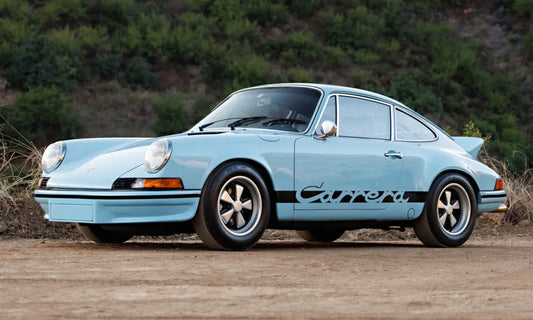 AUTOart Porsche 911 Carrera 2.7 RS Gulf Blue w/ Black Deco and Wheels 1:18