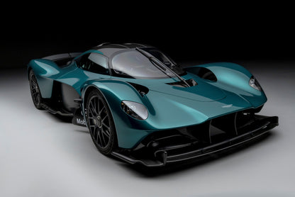 GT Spirit 2021 Aston Martin Valkyrie Racing Green Metallic w/ Black Accents 1:18 Resin