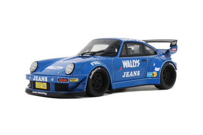 GT Spirit Porsche 911 964 RWB Osho Arrow Blue Jeans Rally Blue 1:18 Resin