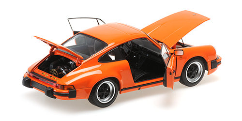 Minichamps 1983 Porsche 911 Carrera 3.2 Coupe G Series Orange 1:18