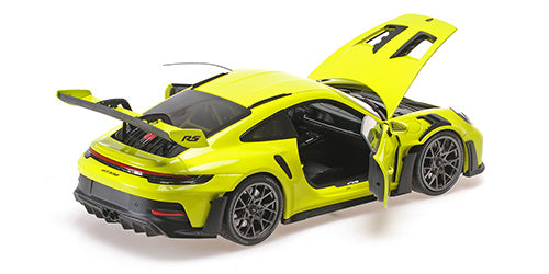 Minichamps 2023 Porsche 911 992 GT3 RS Acid w/ Black Wheels 1:18