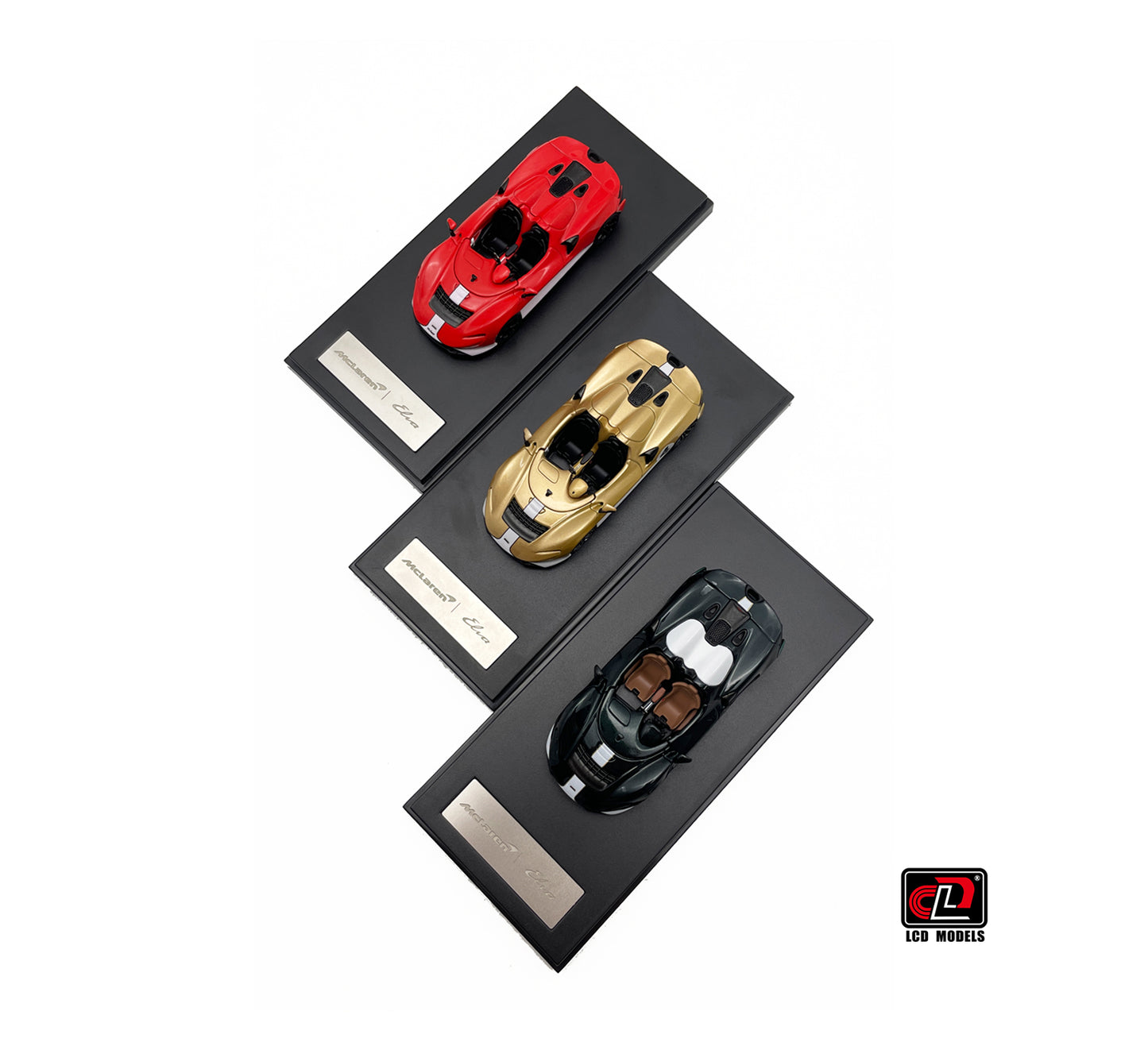 1:64 McLaren ELVA (Red and White)