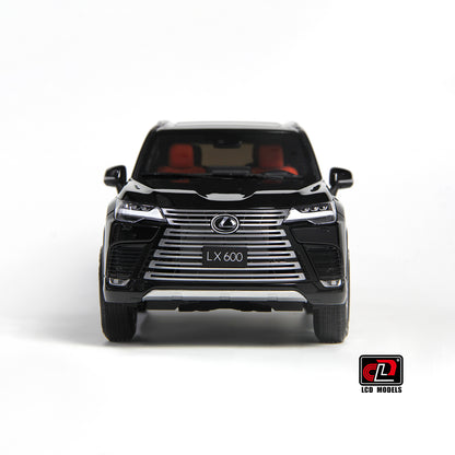 LCD 2024 Lexus LX600 Black 1:18