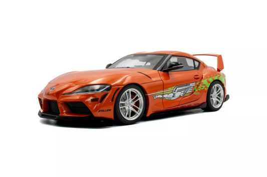 Solido 2024 Toyota GR Supra A90 Tribute Orange 1:18