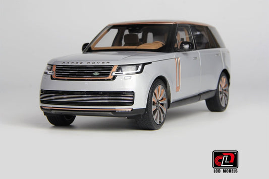 LCD 2022 Range Rover SV Silver w/ Bronze Accents 1:18