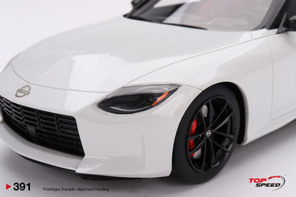 Topspeed 1:18 Nissan Z Performance 2023 Everest White LHD