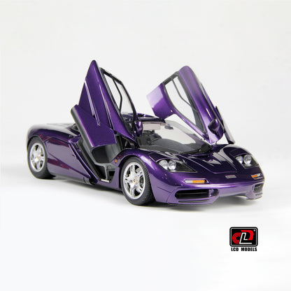 LCD 1993 Mclaren F1 Pearl Purple Metallic 1:18