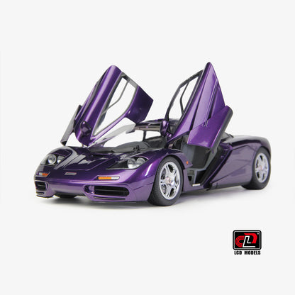 LCD 1993 Mclaren F1 Pearl Purple Metallic 1:18