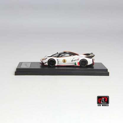 LCD Pagani Huayra R No 1 Pearl White 1:64