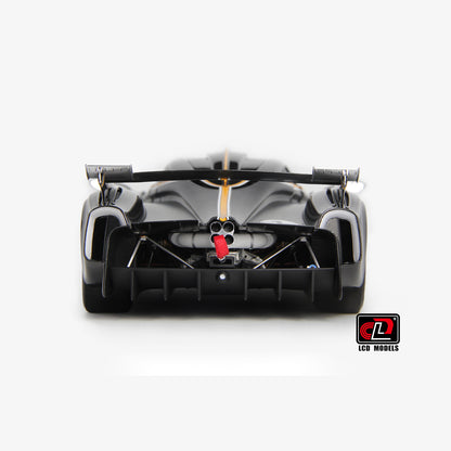 LCD Pagani Huayra R Pearl Black Carbon 1:18