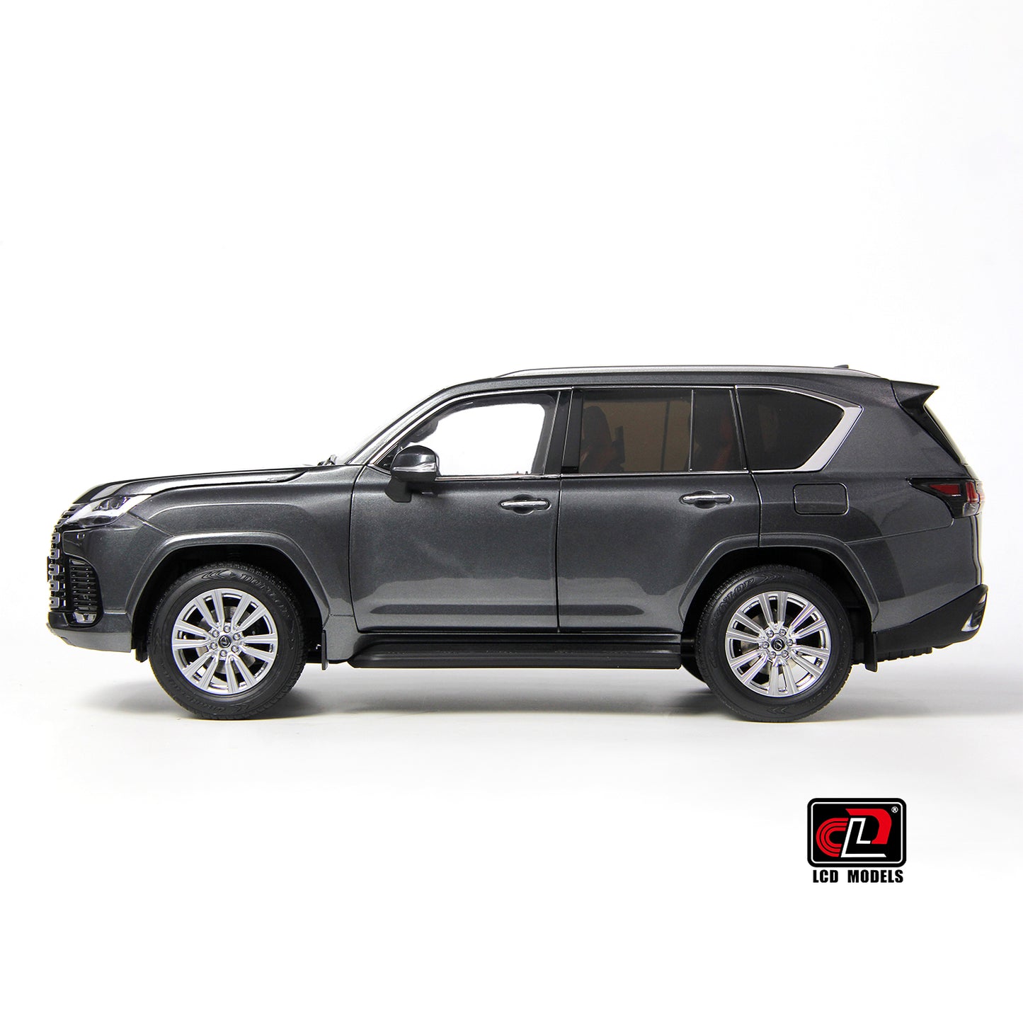 LCD 2024 Lexus LX600 Grey Metallic 1:18