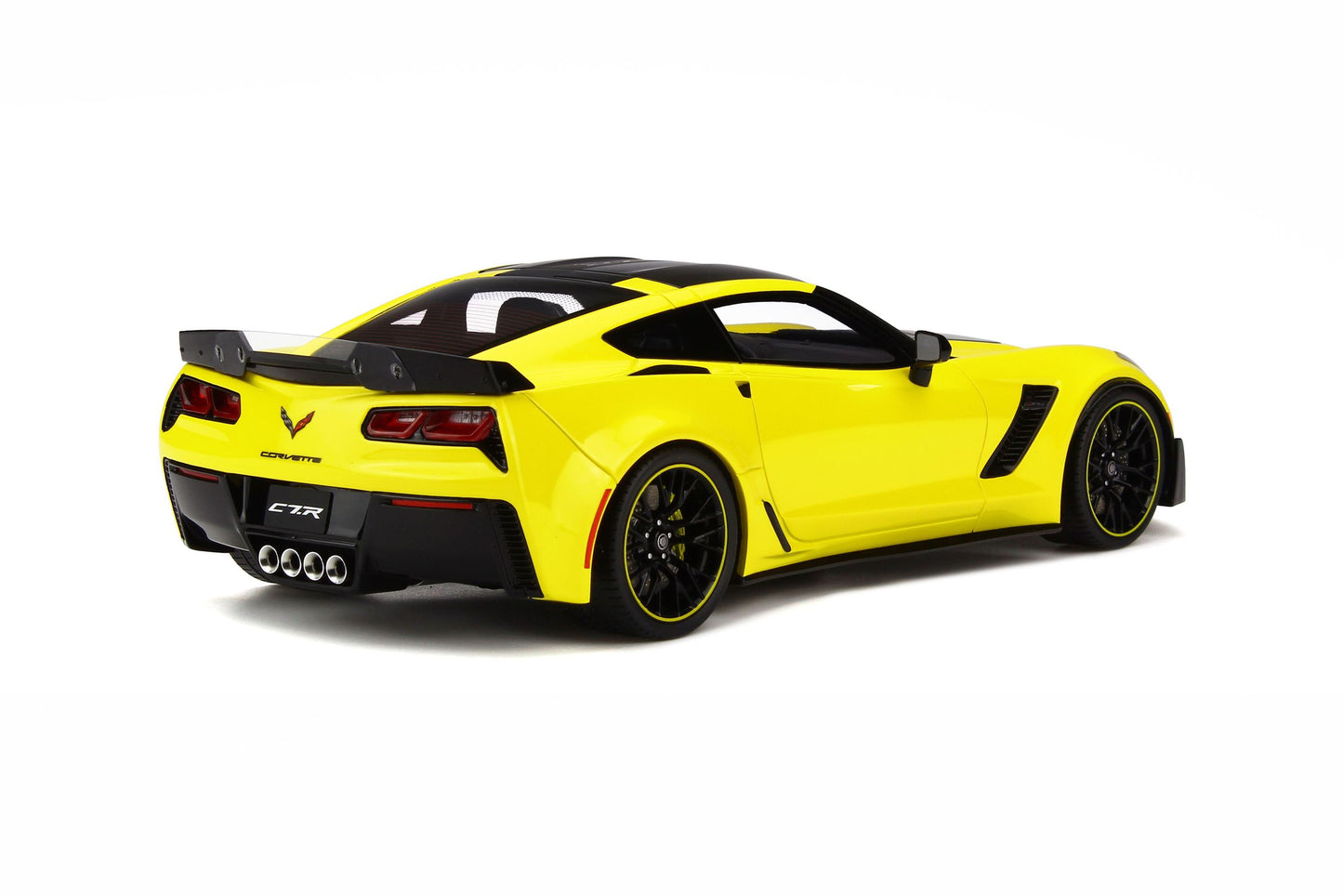 GT Spirit 2016 Chevy Corvette C7-R Z06 Yellow Tintcoat 1:18