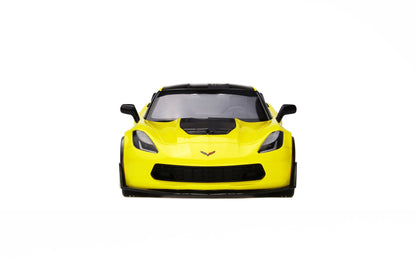 GT Spirit 2016 Chevy Corvette C7-R Z06 Yellow Tintcoat 1:18