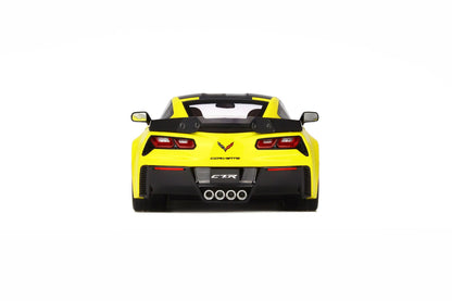 GT Spirit 2016 Chevy Corvette C7-R Z06 Yellow Tintcoat 1:18