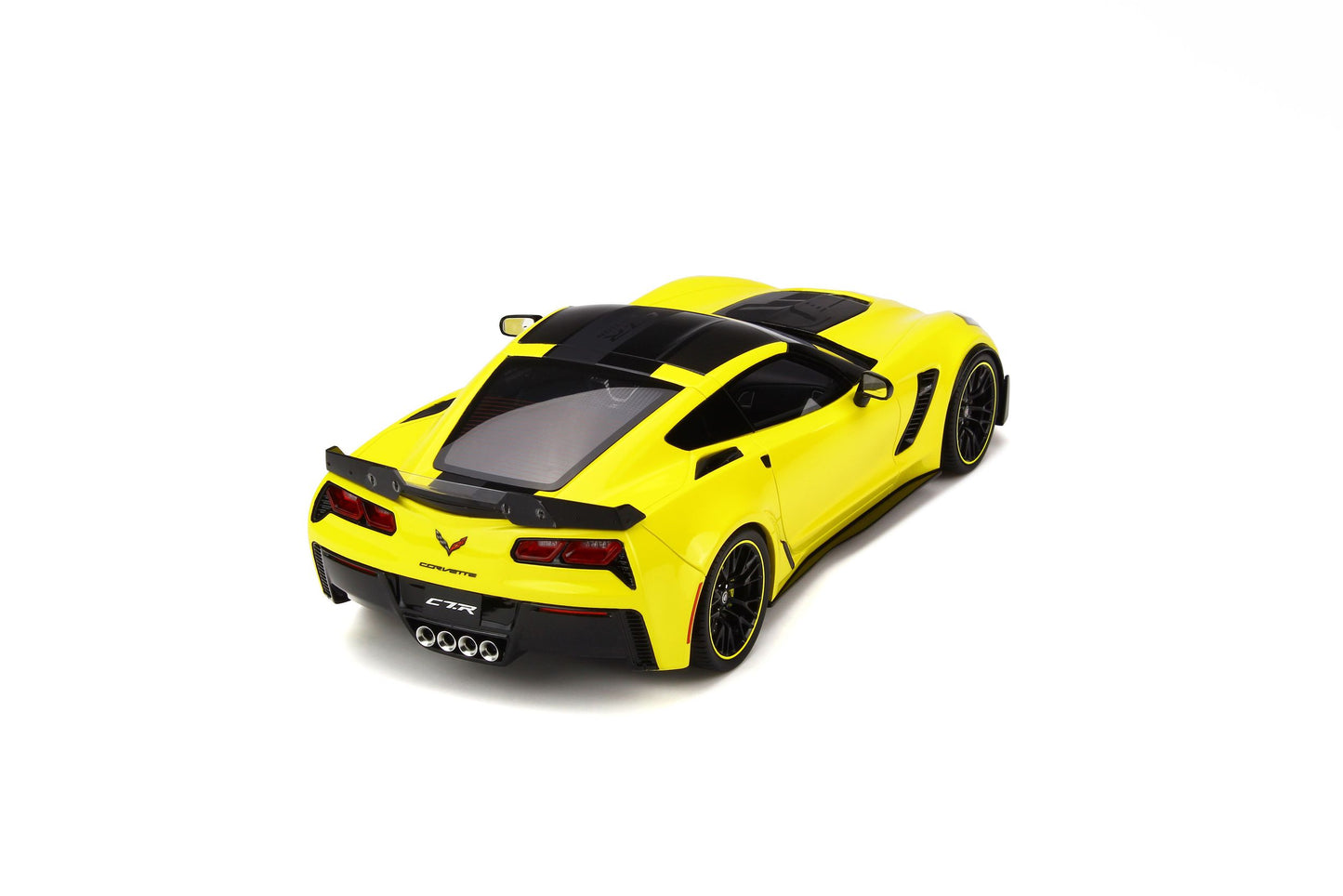 GT Spirit 2016 Chevy Corvette C7-R Z06 Yellow Tintcoat 1:18