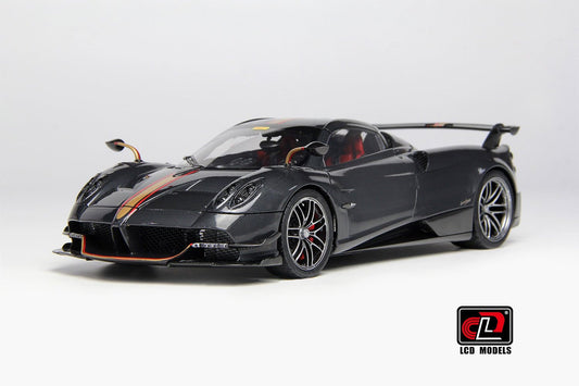 LCD Pagani Huayra Roadster BC Full Carbon Black 1:18