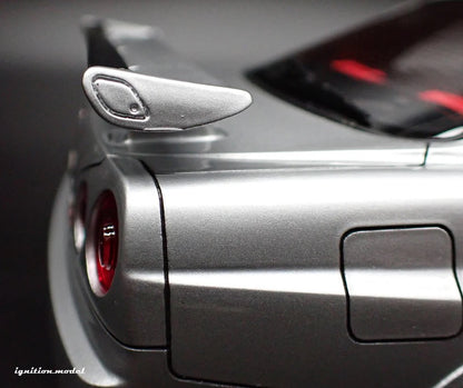 Ignition-Model Nissan Nismo GT-R R34 (BNR34) Z-tune RHD Silver 1:18