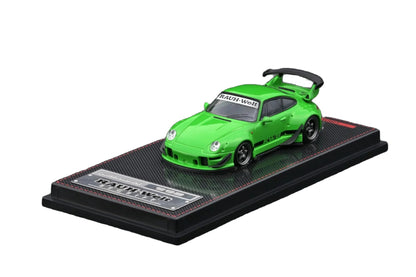 Ignition-Model Porsche 911 993 RWB Green 1:64