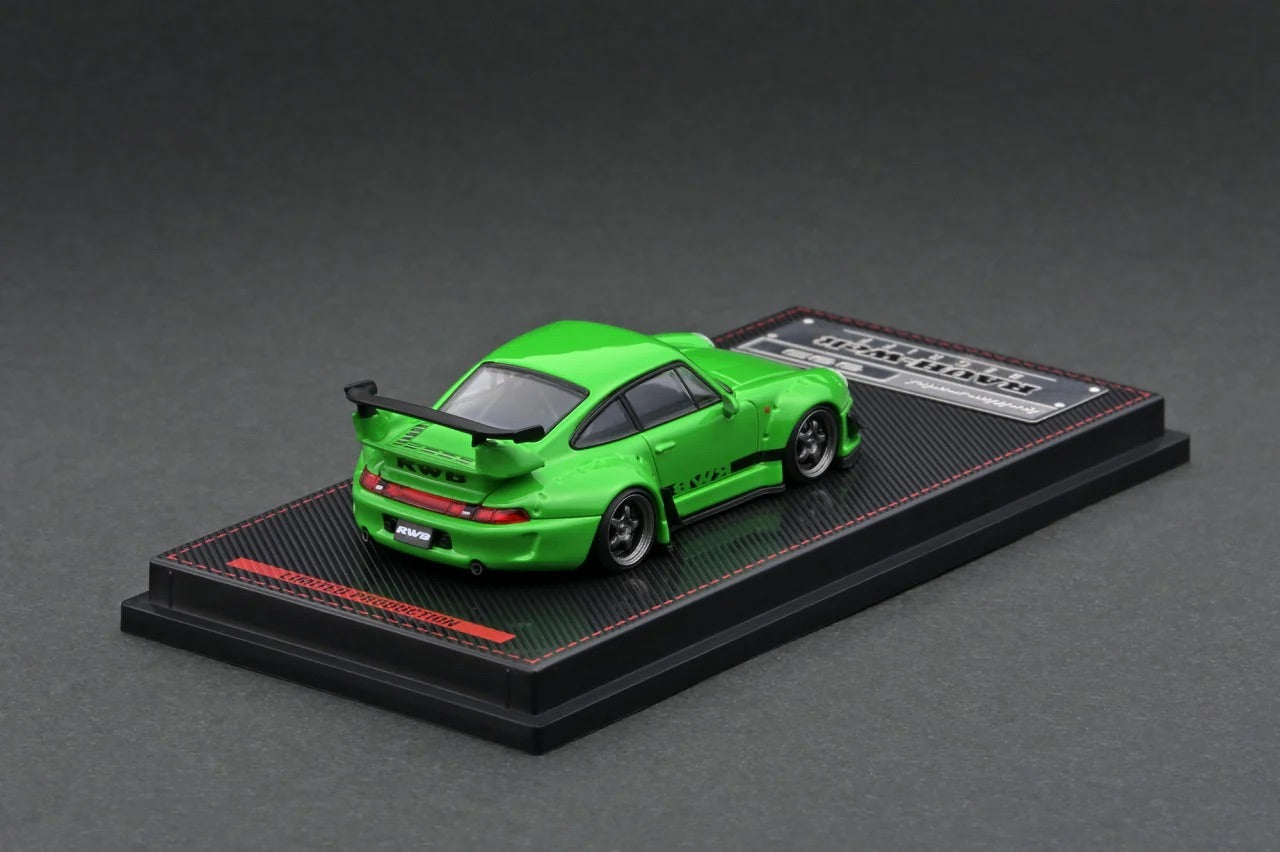 Ignition-Model Porsche 911 993 RWB Green 1:64