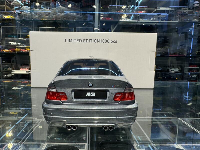 Norev 2000 BMW M3 CSL (E46) Grey Metallic 1:18