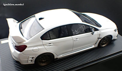 Ignition-Model Subaru WRX STi (CBA-VAB) Pearl White 1:18