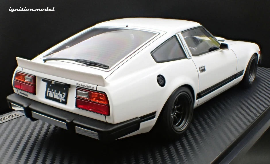 Ignition-Model Nissan Fairlady 280 Z S130 RHD White 1:18